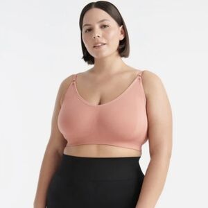 knix Good to Go Seamless Bra Pink  Ginger